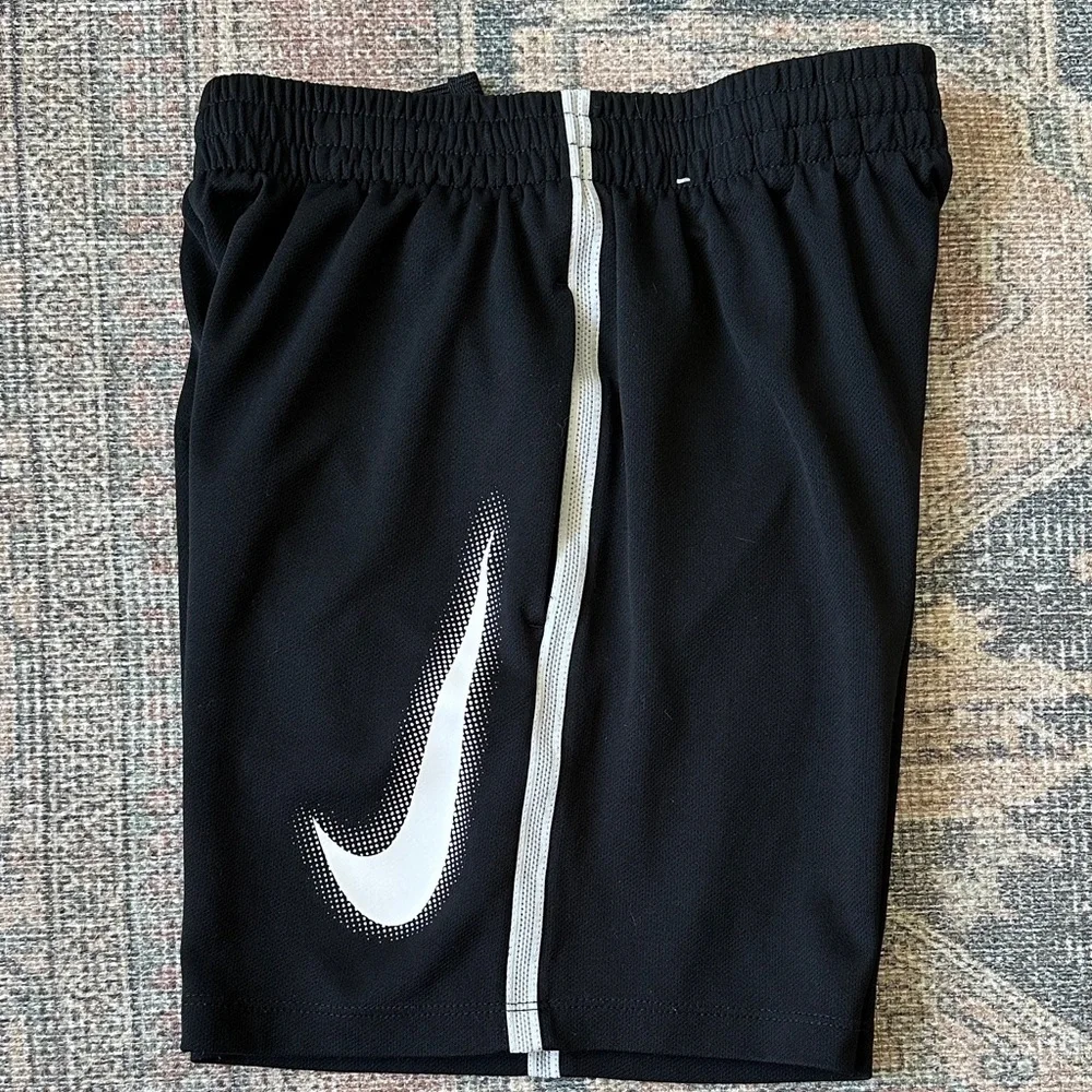 Nike & Jordan Kids Black Athletic Shorts Duo - Picture 2 of 7